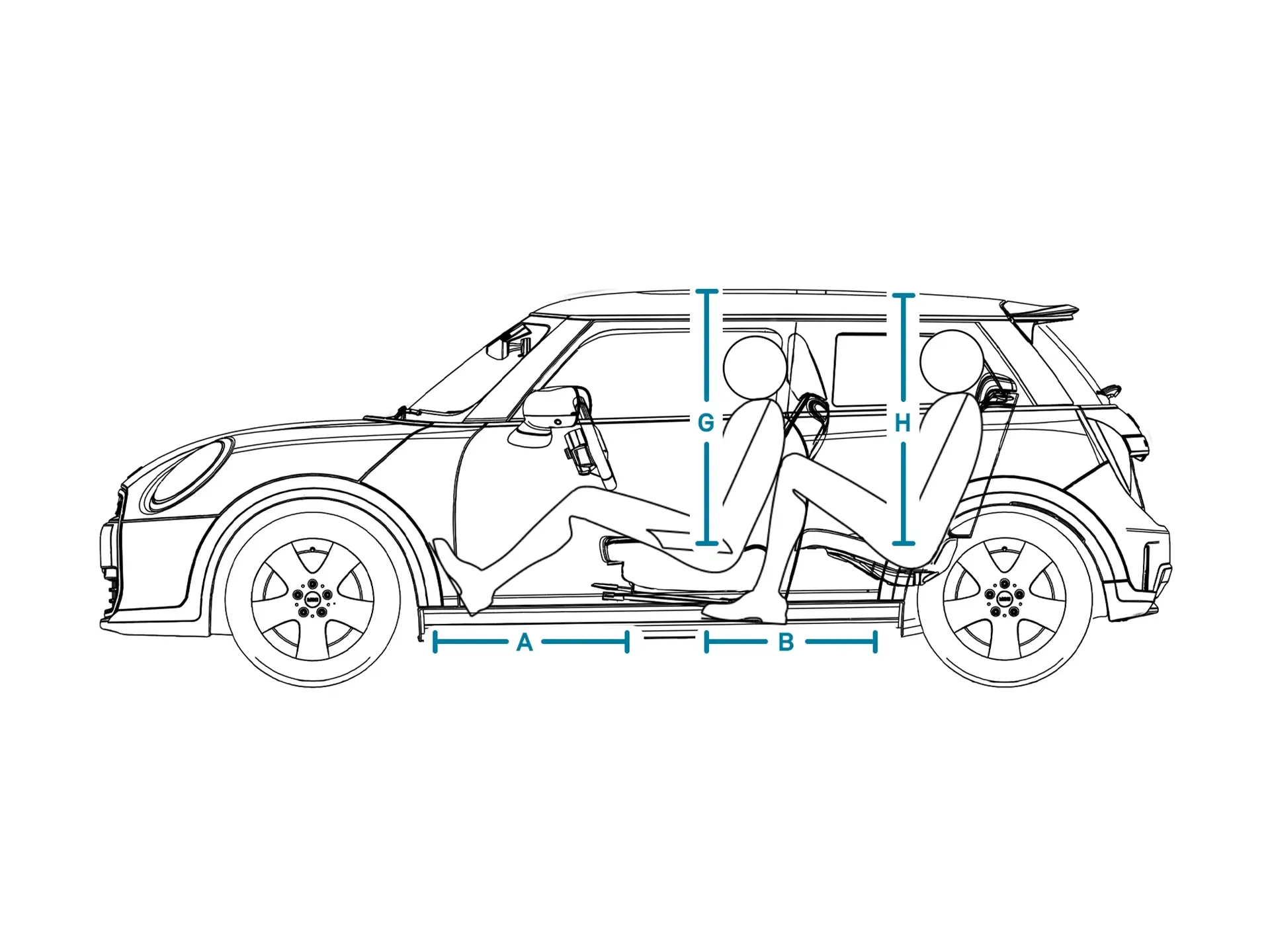 MINI Cooper - Dimensioni Parete Interna
