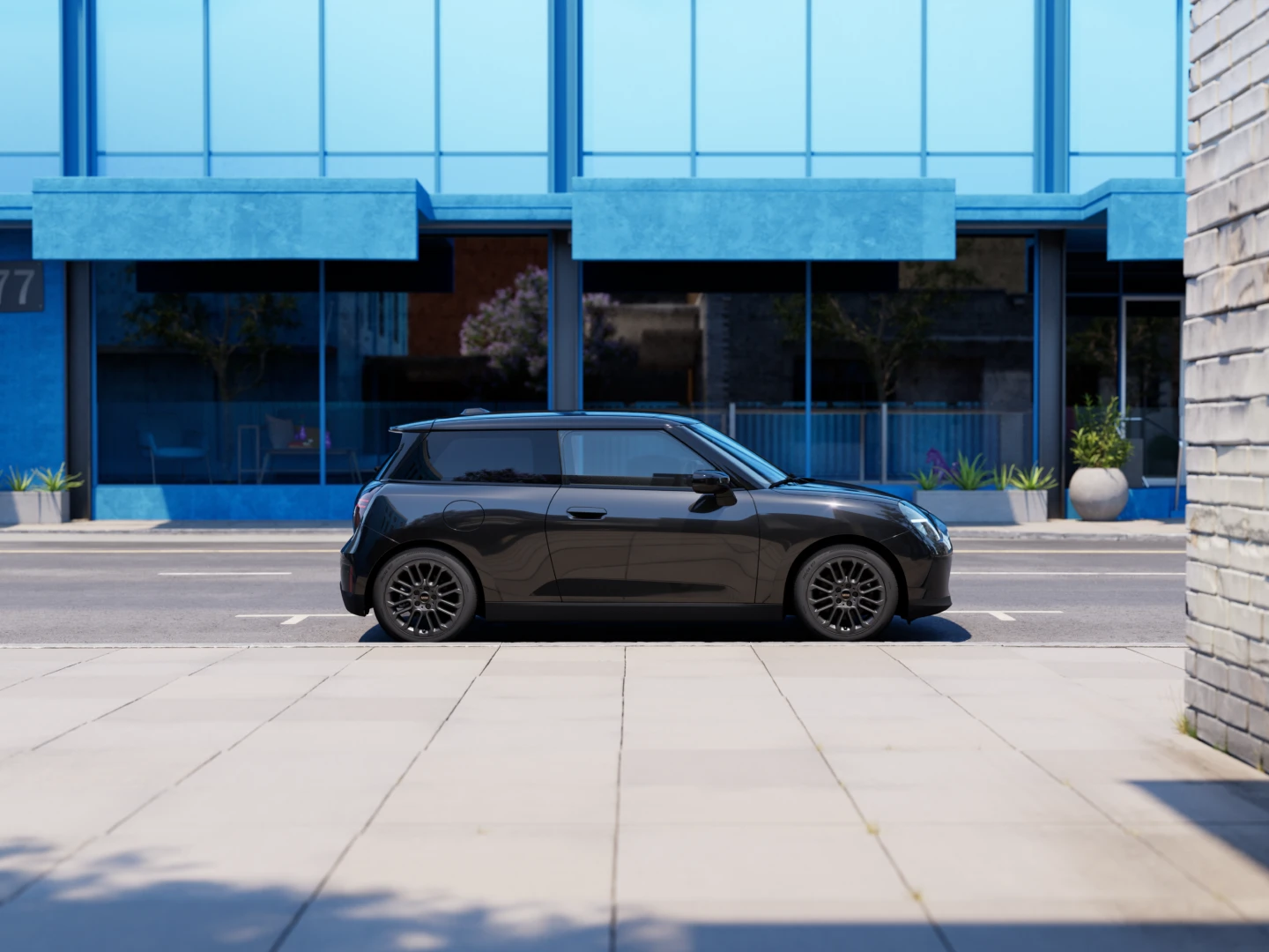 Vollelektrischer MINI Cooper Blackyard Angebot Vollelektrischer MINI Cooper Blackyard Angebot