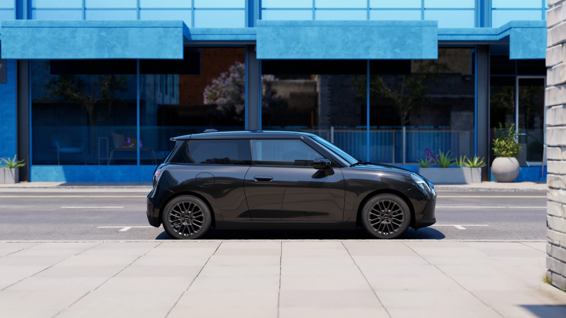 Vollelektrischer MINI Cooper Blackyard Angebot Vollelektrischer MINI Cooper Blackyard Angebot