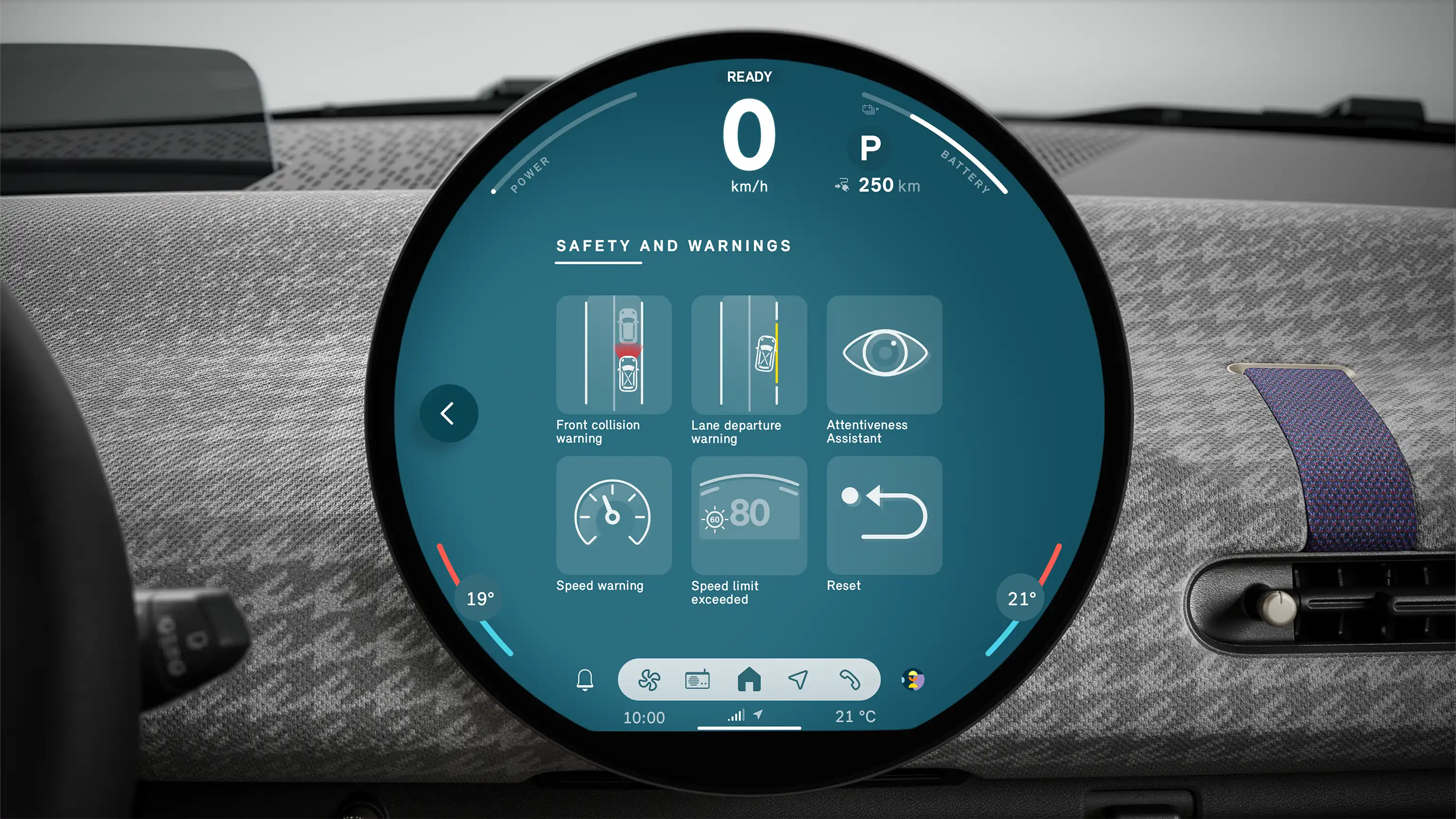 MINI Cooper Electric – Assistance à la conduite