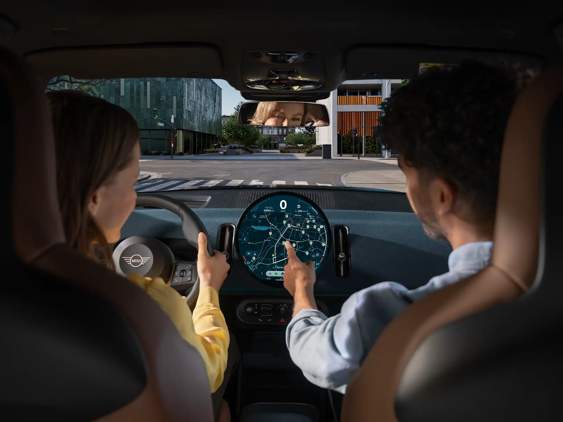 MINI Cooper Electric – Routenplaner