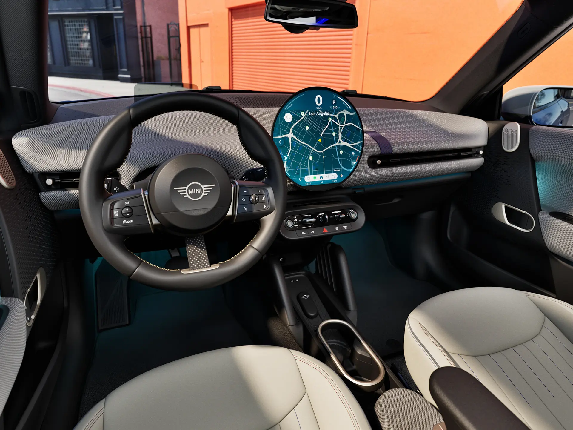 All-Electric MINI Cooper - Interni iconici