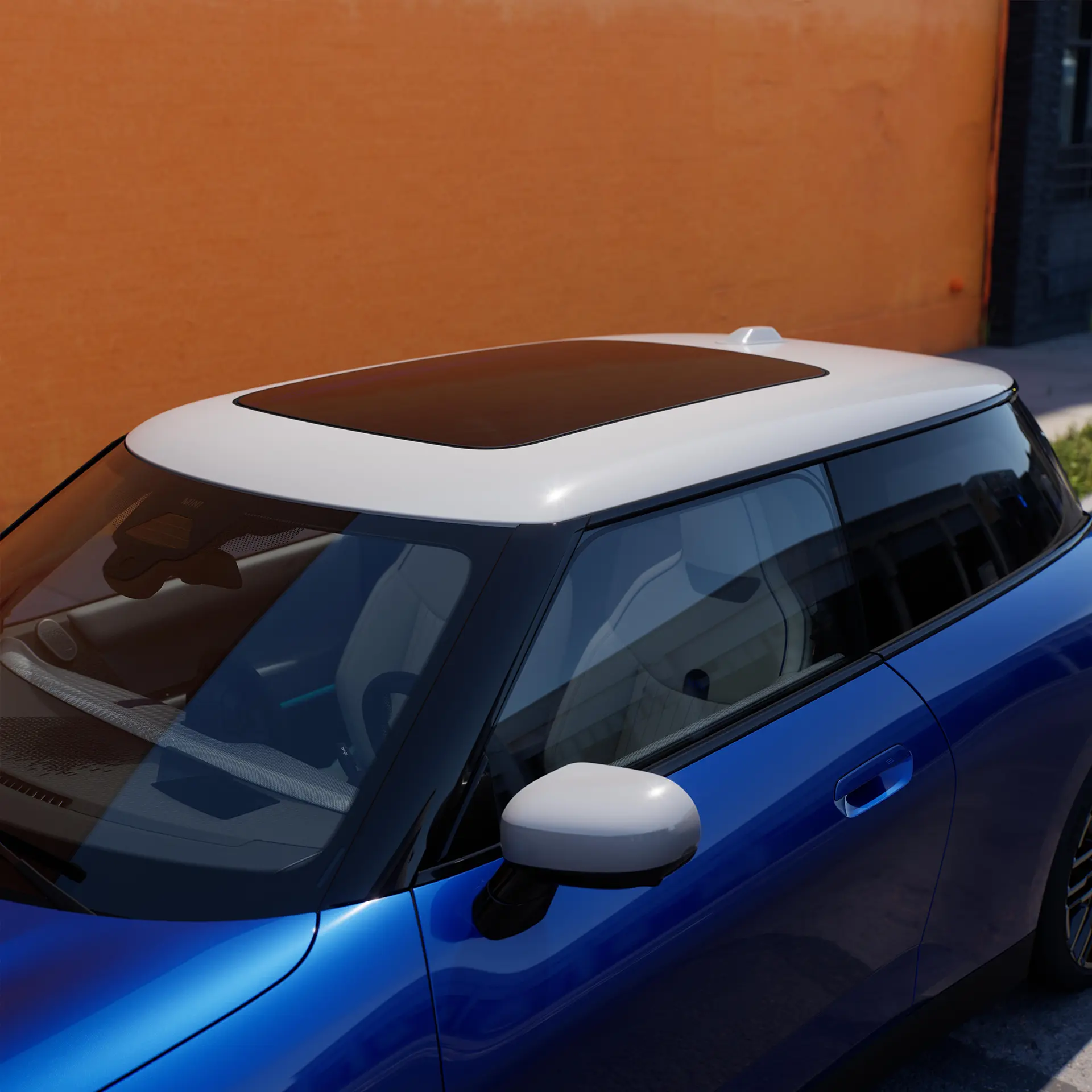All-Electric MINI Cooper - Tetto