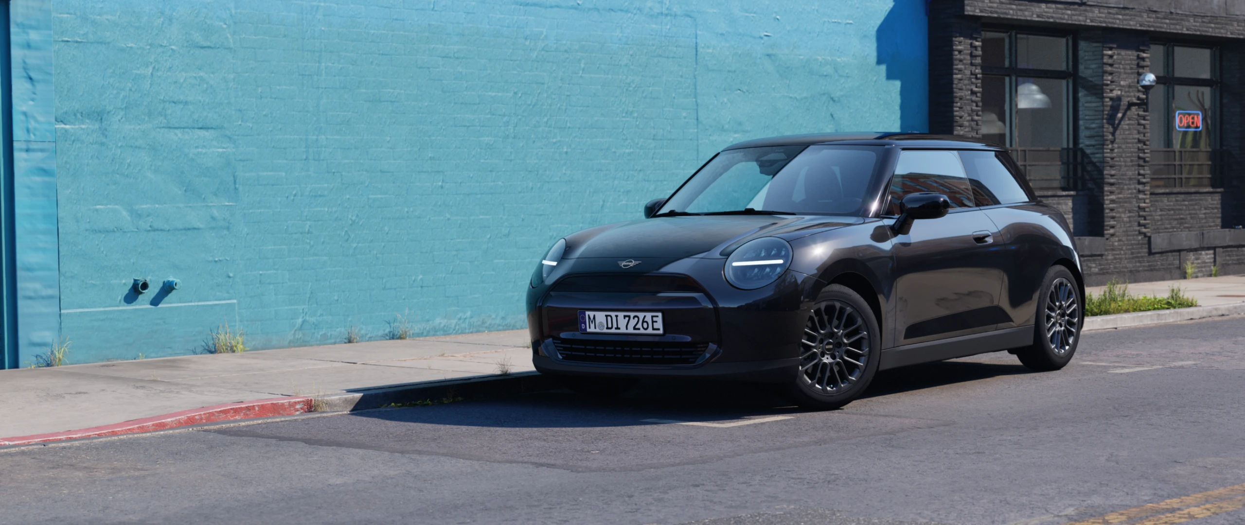 Der vollelektrische MINI Cooper Blackyard