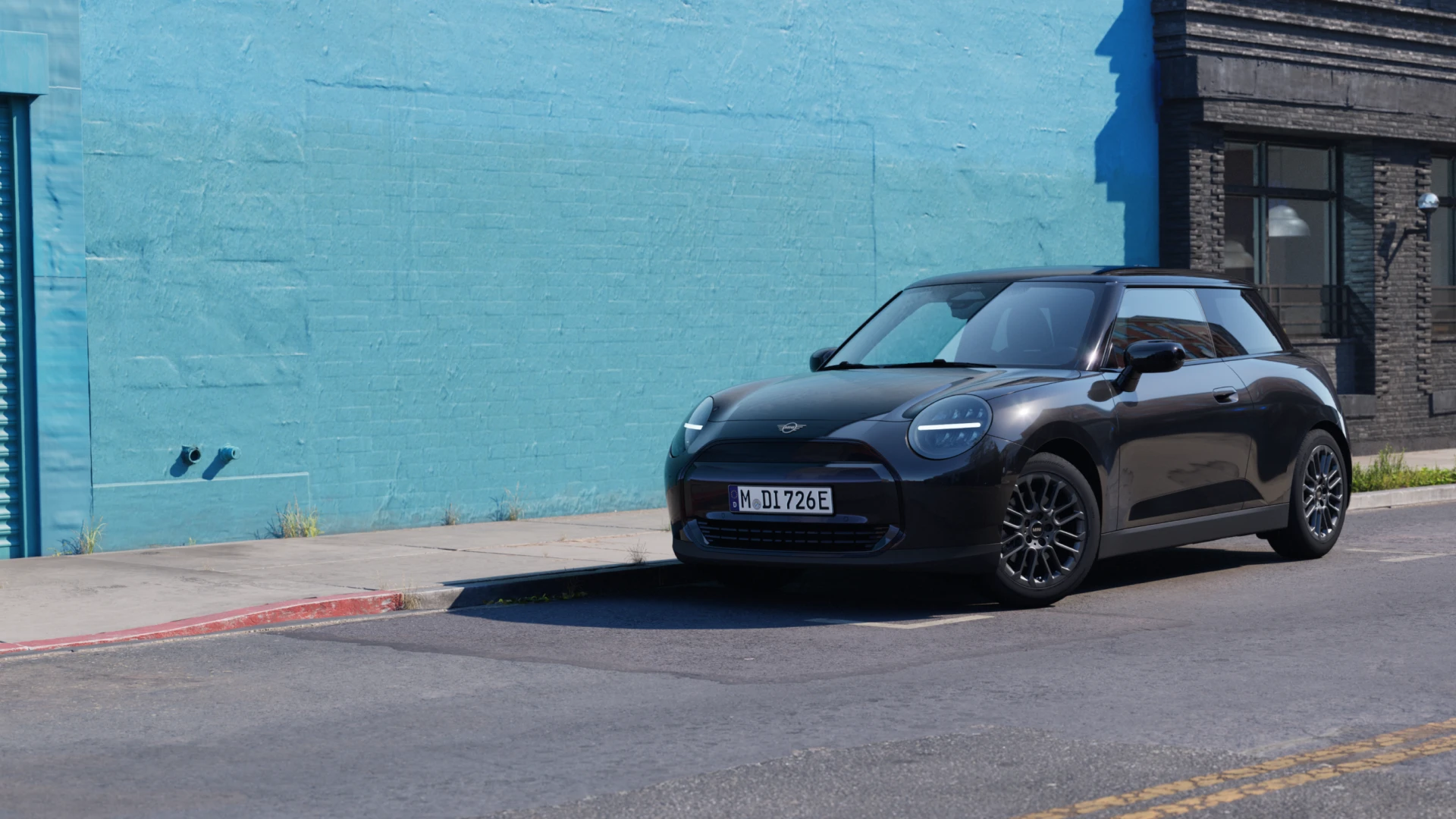 Der vollelektrische MINI Cooper Blackyard