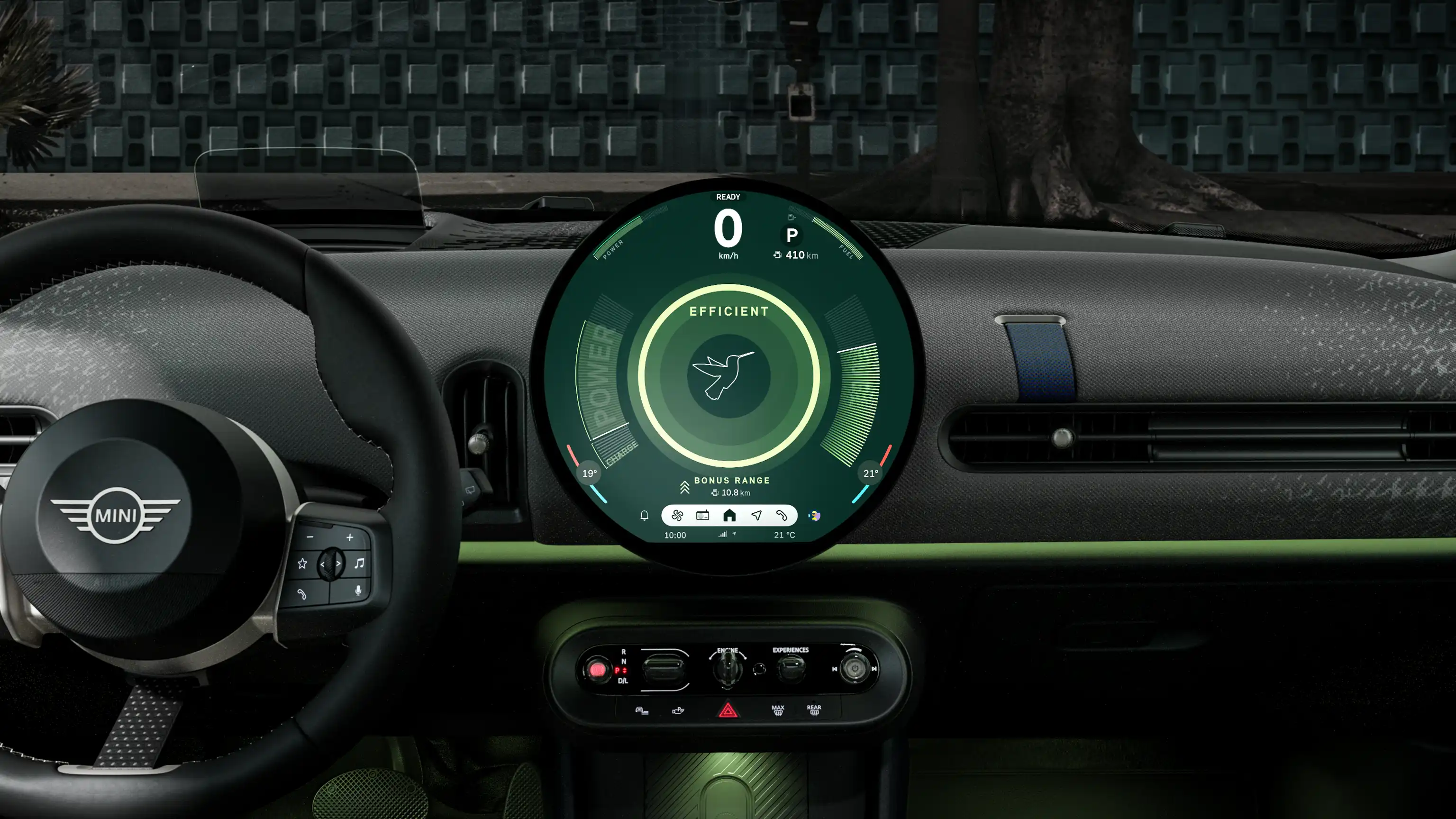 MINI Cooper Cabrio – Digitales Erlebnis – Efficiency Mode