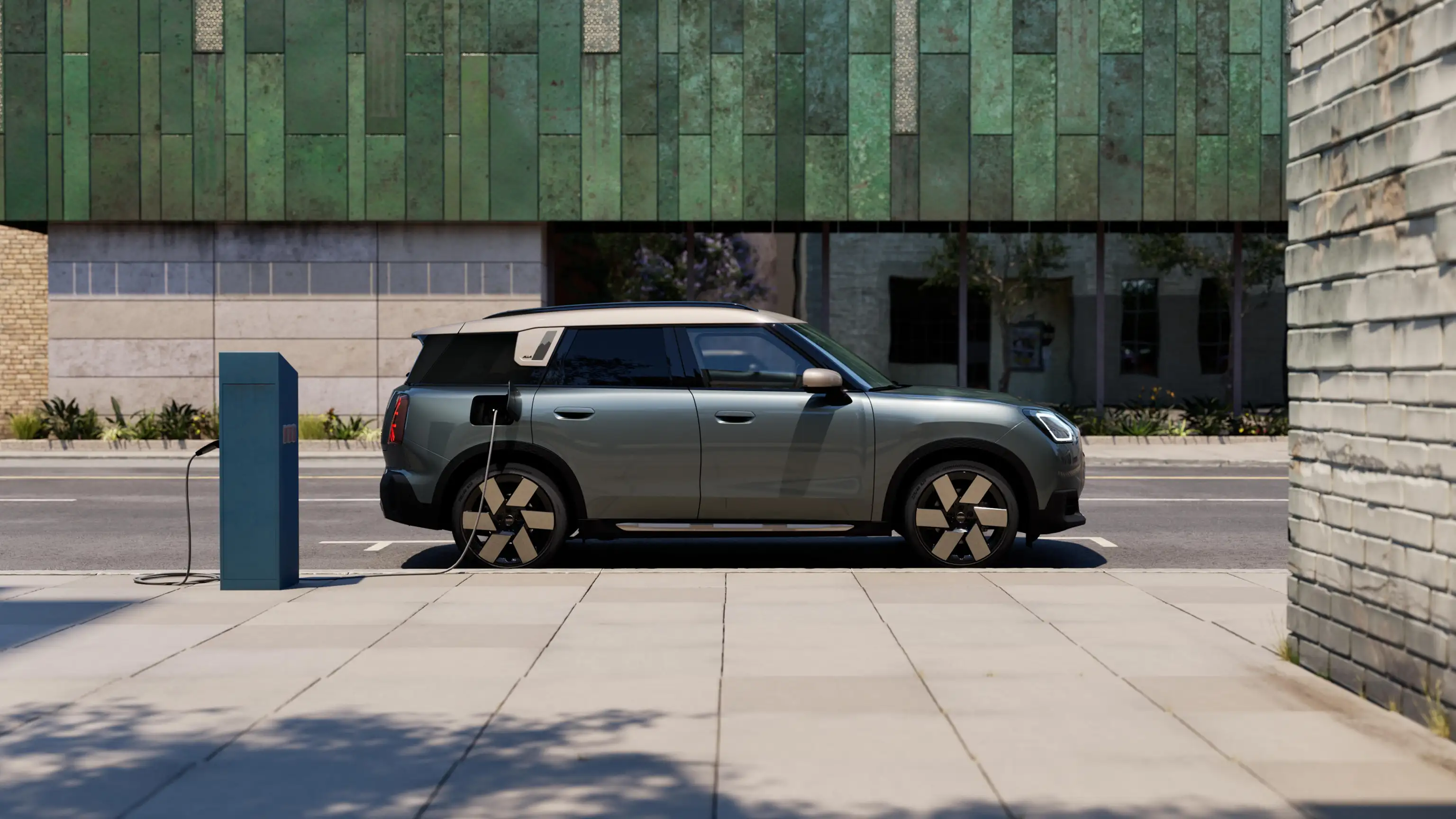 MINI Countryman Electric – Seitenansicht