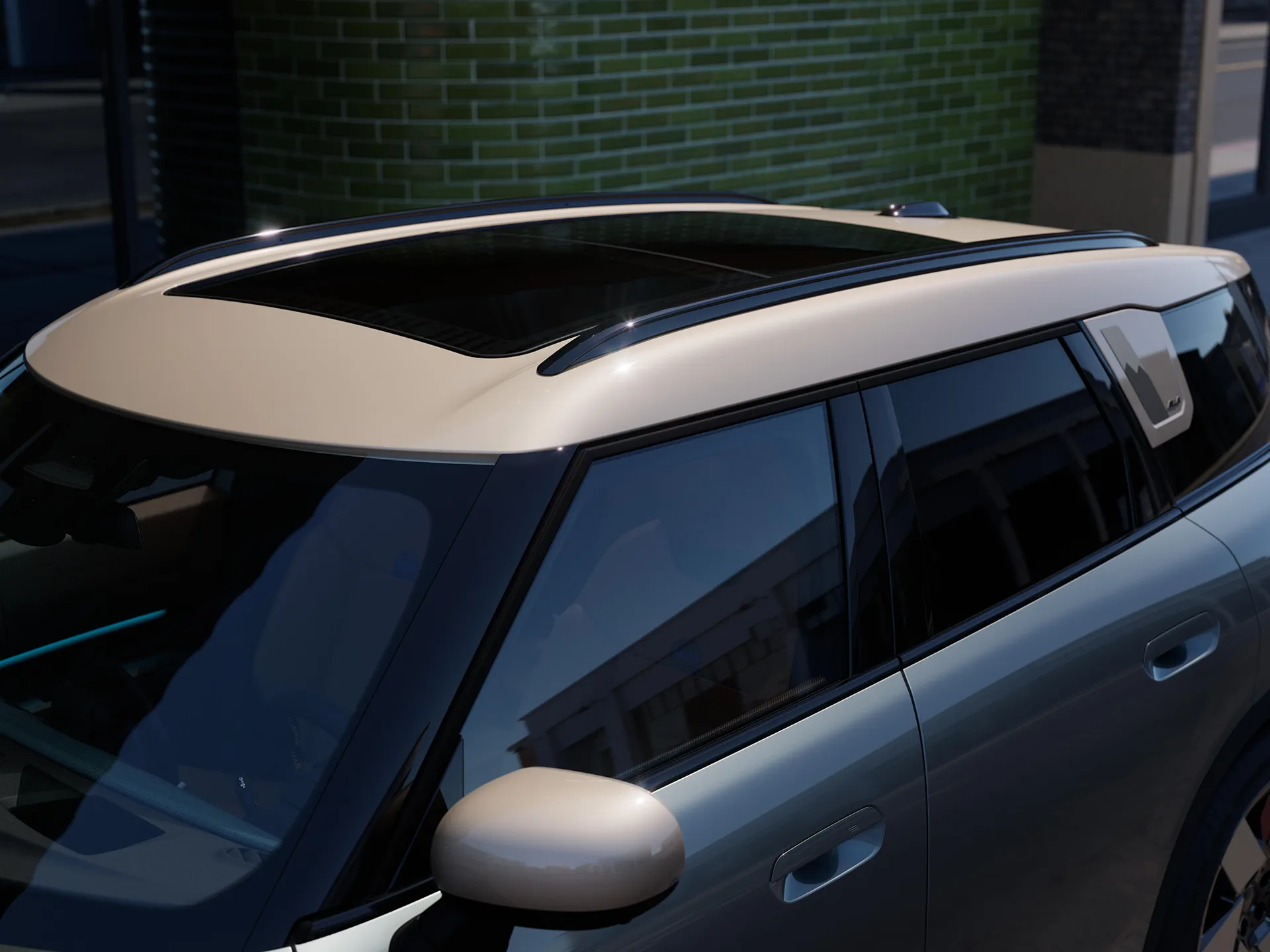 All-Electric MINI Countryman - Tettuccio panoramico