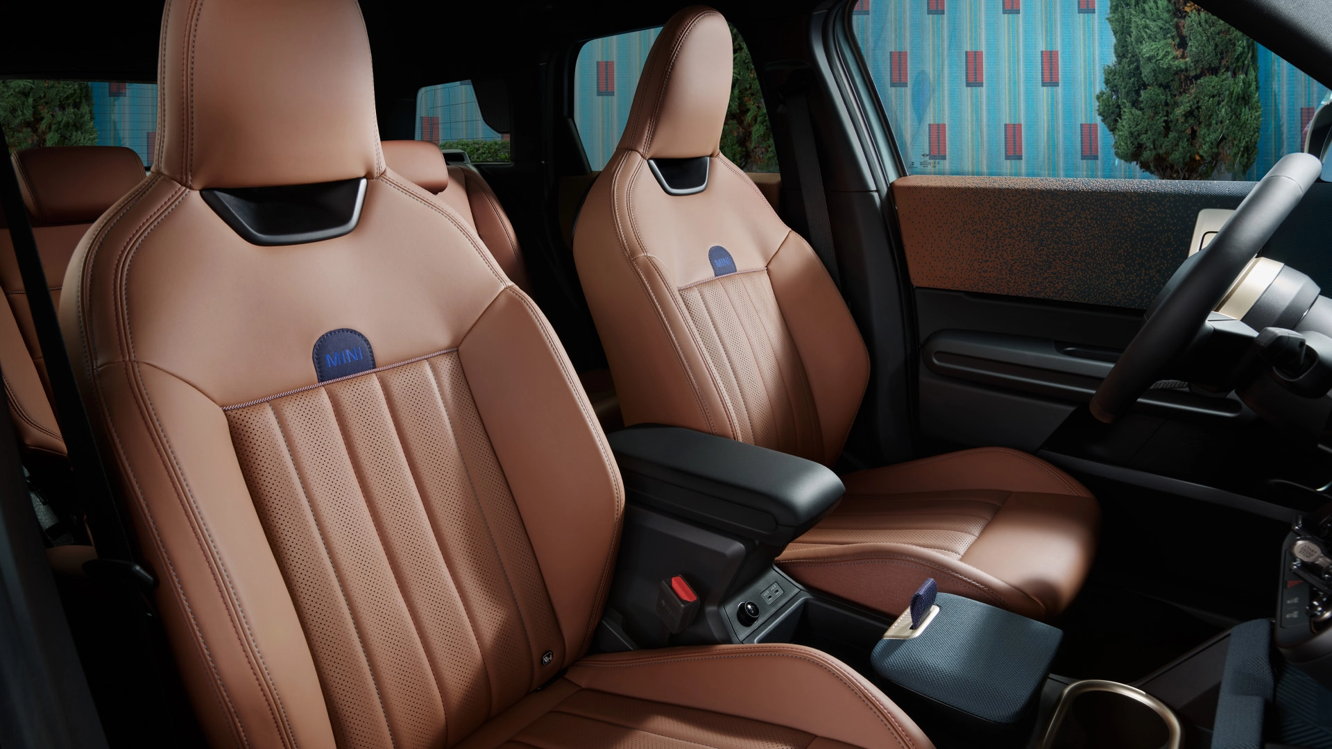 MINI Countryman – Interieur – Braune Vordersitze