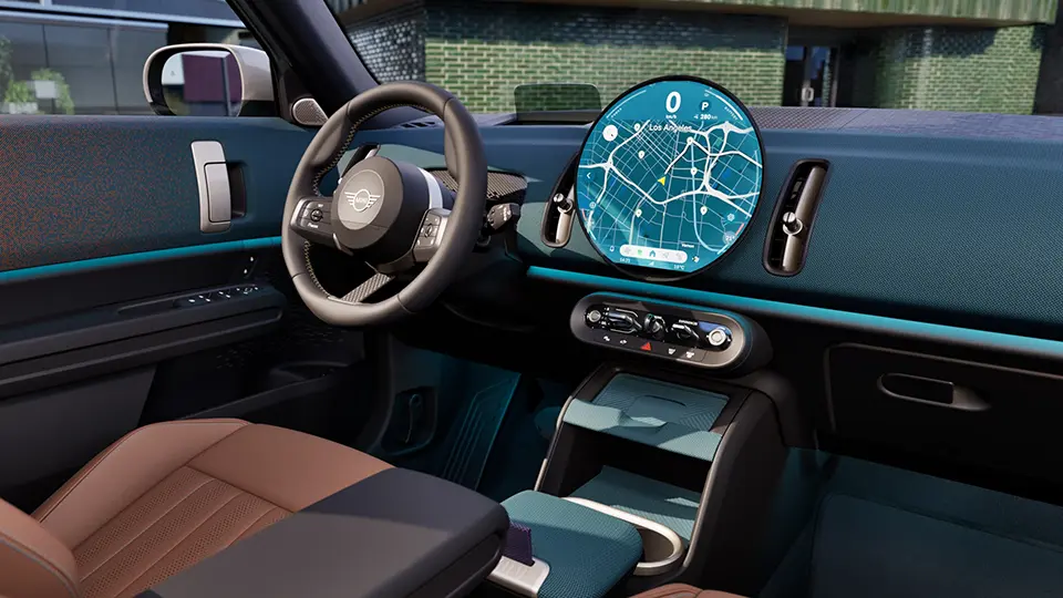 MINI Countryman – Interieur – Cockpit mit OLED-Zentralinstrument