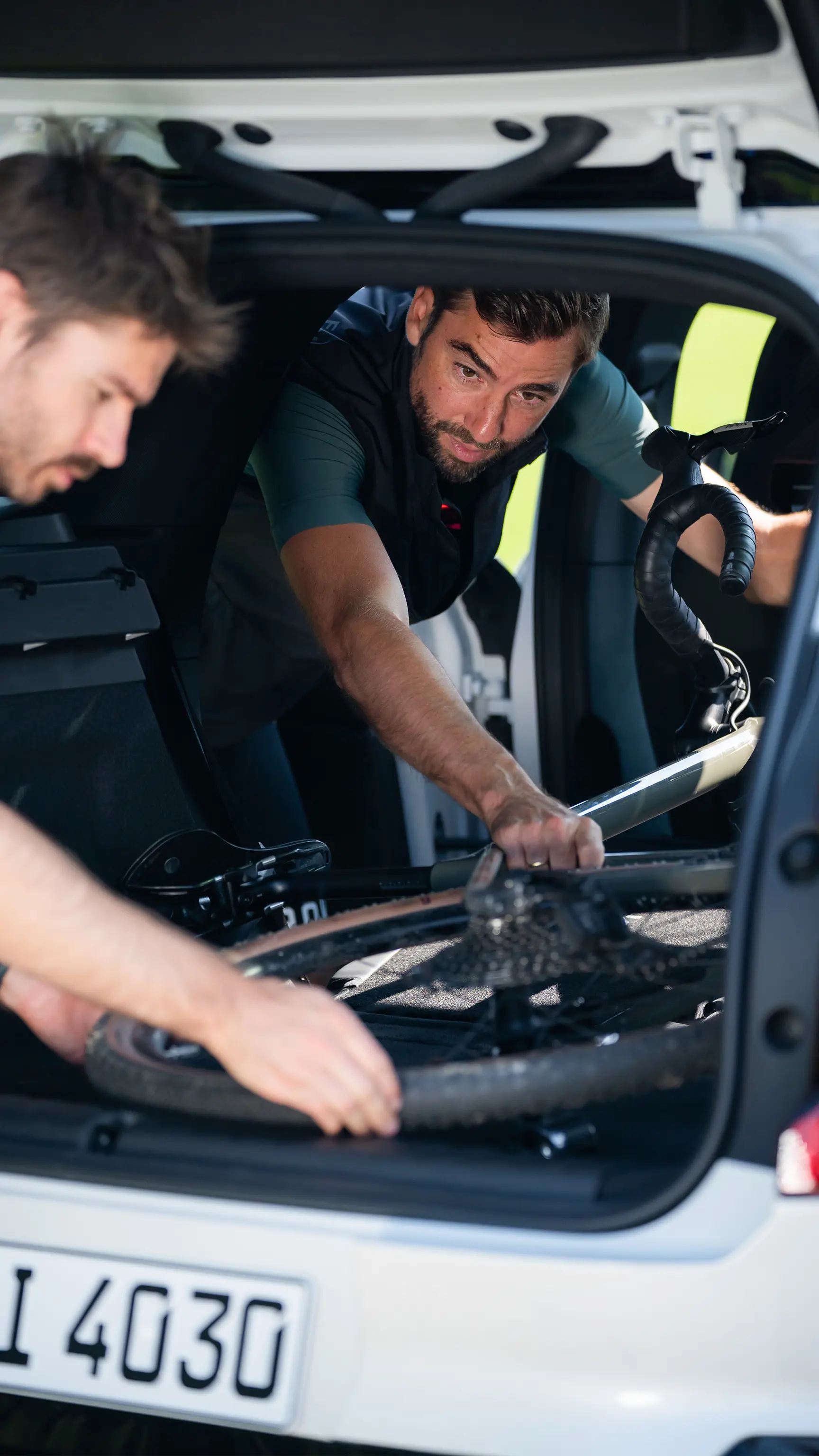 MINI Countryman - Bicicletta nel bagagliaio