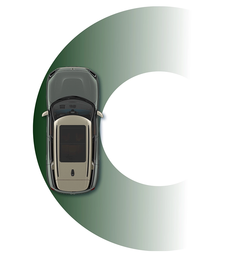 MINI Countryman - Diametro di sterzata