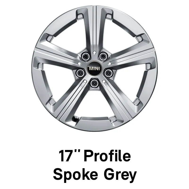 MINI – Ausstattung – 17 Zoll Profile Spoke Grey