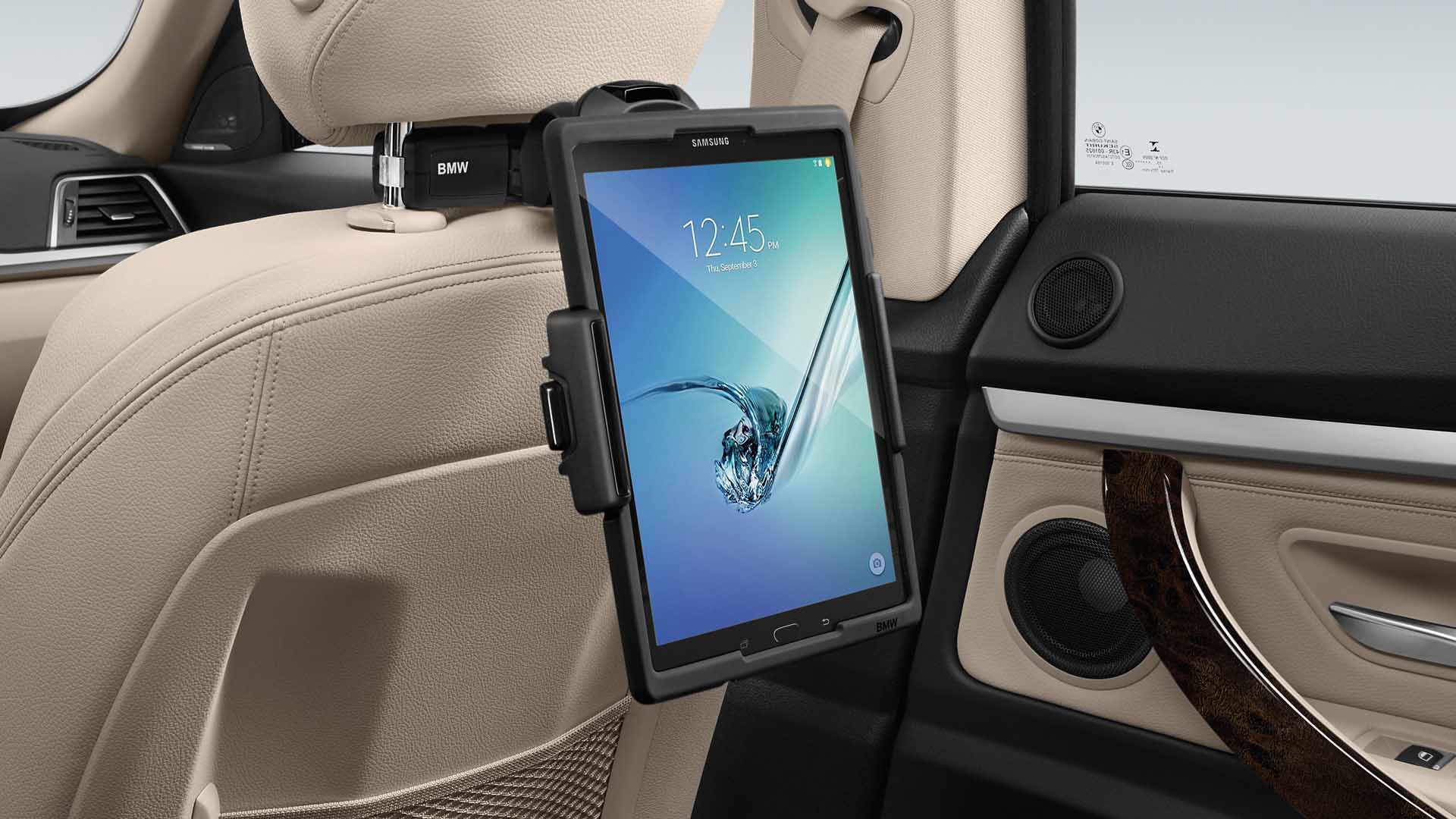 Universal Tablet Halterung Original BMW Travel & Comfort System Basisträger 