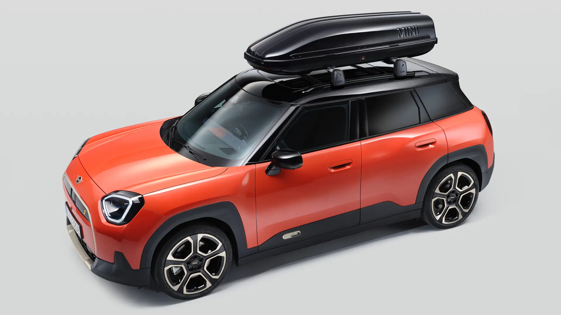 MINI Original Zubehör - MINI Dachbox 320 schwarz auf MINI Aceman