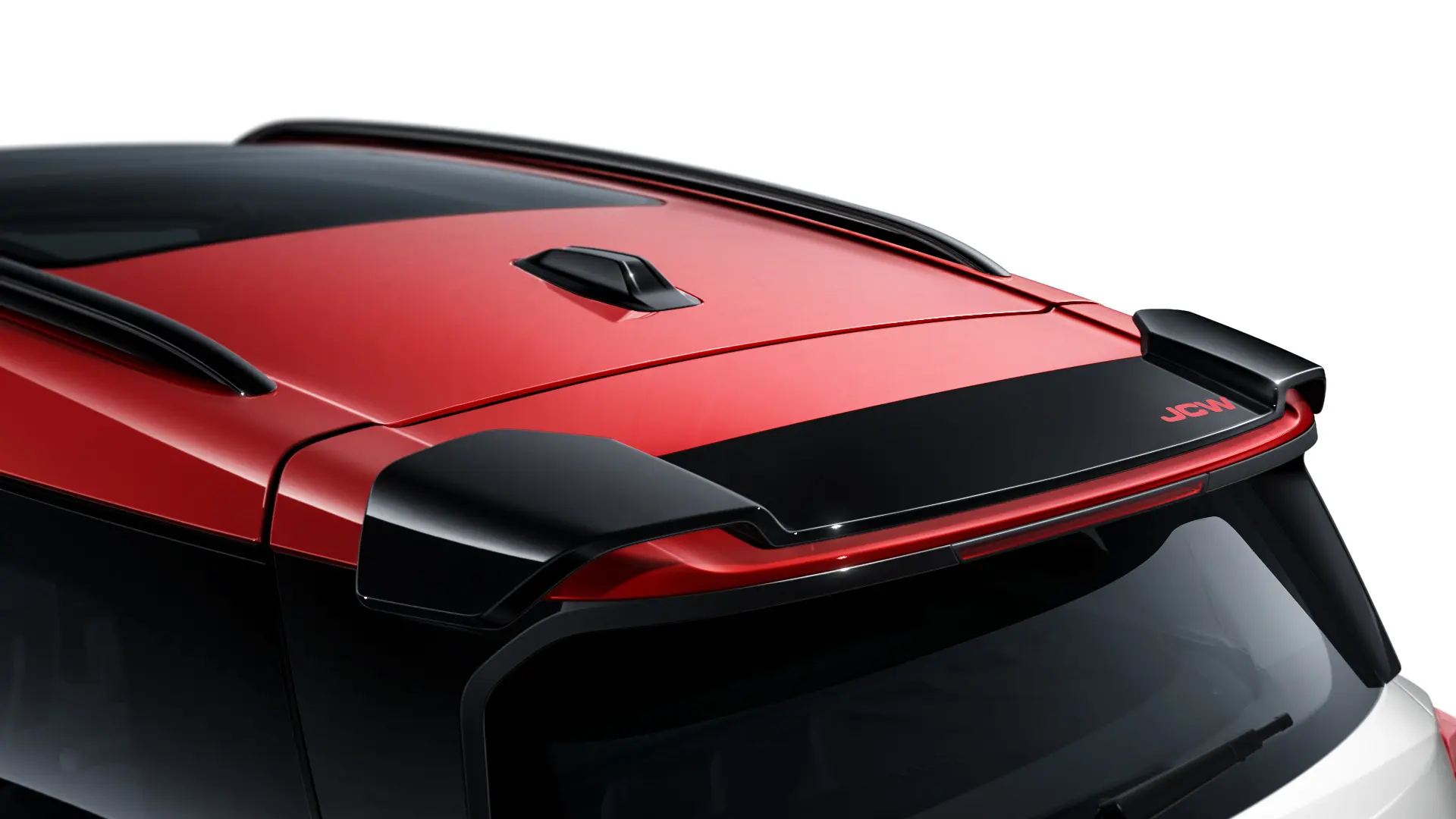 Accessori JCW - Spoiler da tetto JCW nero lucido