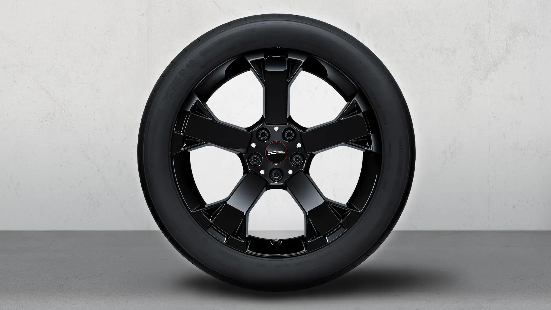 Cerchio da 19" JCW Runway Spoke 948 in Jet Black uni, set completo di ruote estive