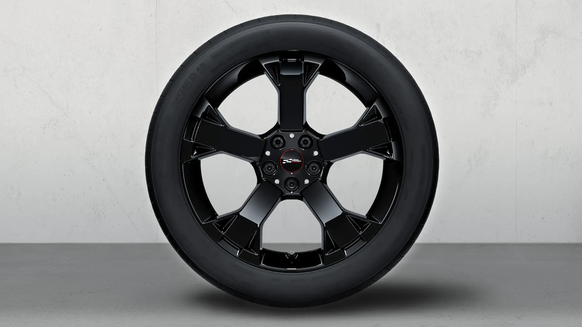 Cerchio da 19" JCW Runway Spoke 948 in Jet Black uni, set completo di ruote estive