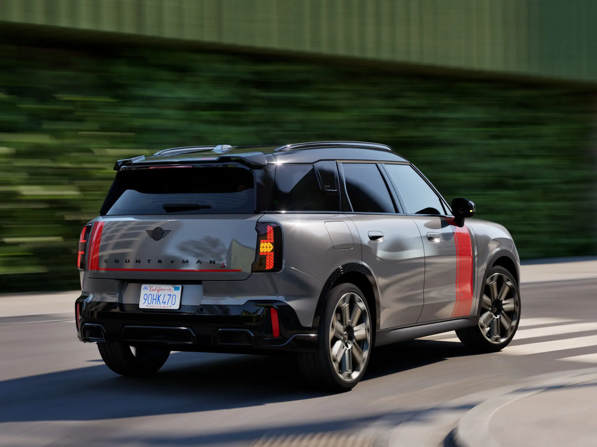 MINI Countryman in curva