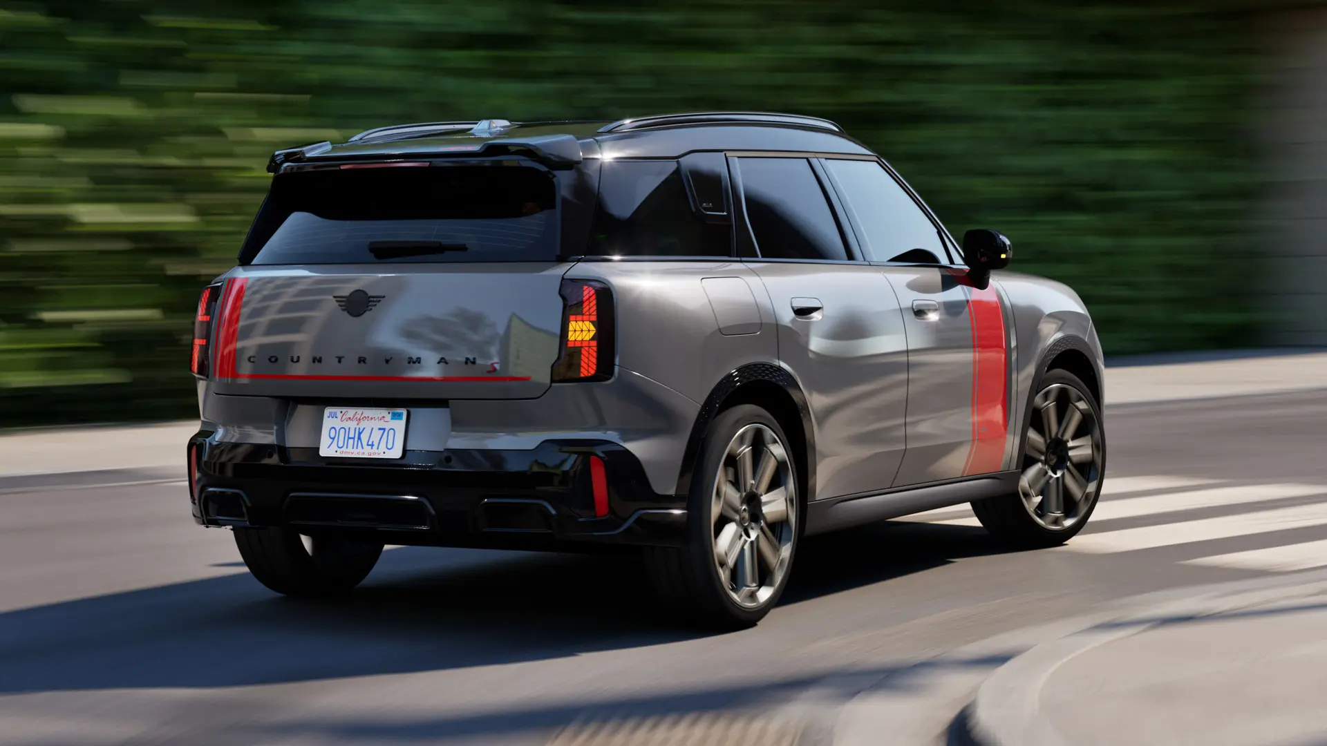 MINI Countryman in curva