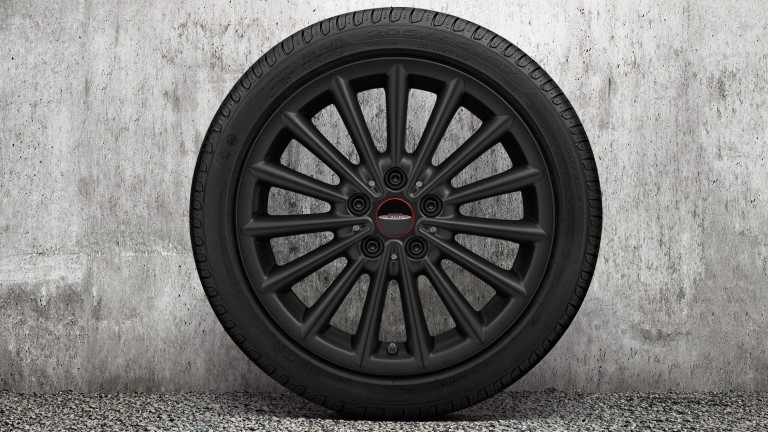 MINI John Cooper Works – 17" wheels – black, multi spoke