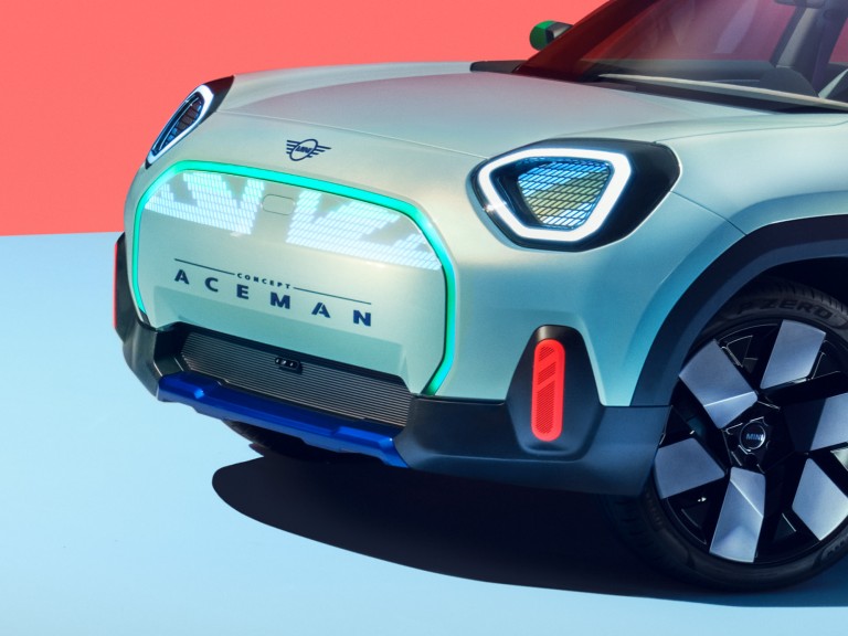 mini concept – aceman – exterieur – vorderansicht