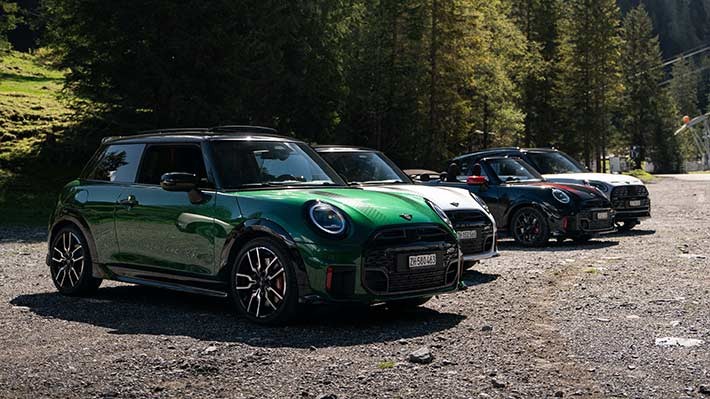 MINI parkend
