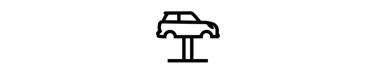 MINI auf einem Aufzugssymbol.