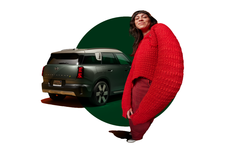 Vollelektrischer MINI Countryman – Teaser – Gewerbekunden