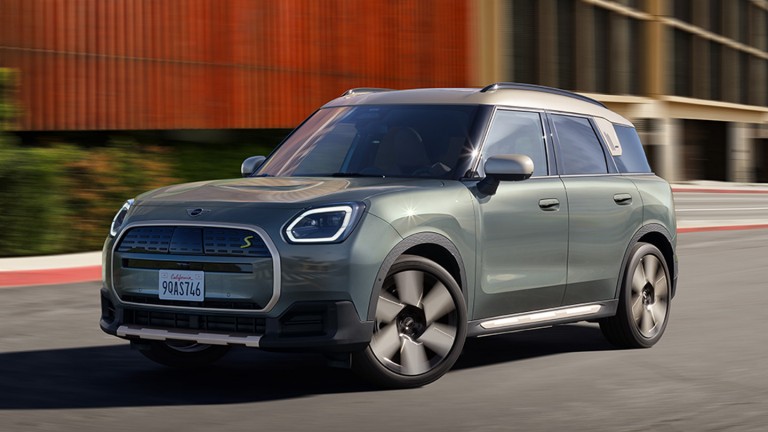 Der erste vollelektrische MINI Countryman – Laden – aerodynamische Proportionen