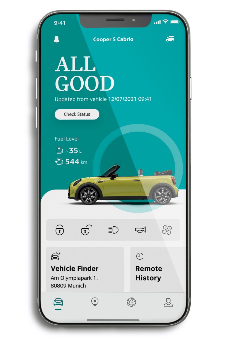 MINI App – Service – Instandhaltung