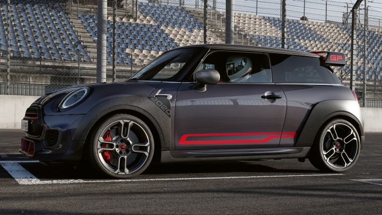 MINI John Cooper Works GP – Seitliche Zierelemente – Chili Rot