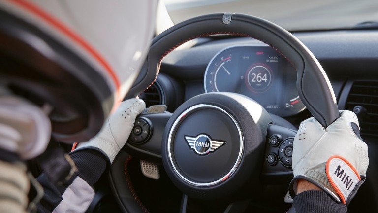 MINI John Cooper Works GP – Lenkrad – Walknappa-Leder