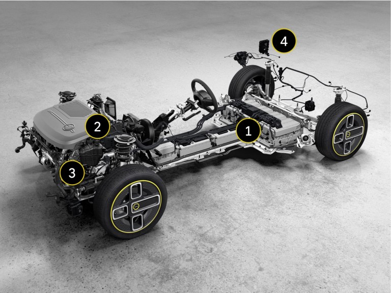 mobilité électrique mini – moteur – transmission et châssis