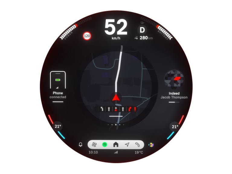 MINI Electric - expériences de conduite - mode gokart