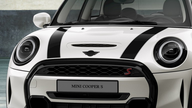 MINI Electric – bandes sport – Jet Black