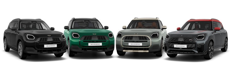 MINI Countryman - personnalisation - couleurs