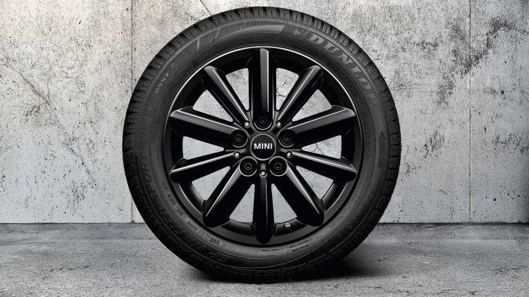 Mini radial spoke da 16" – jet black – 508