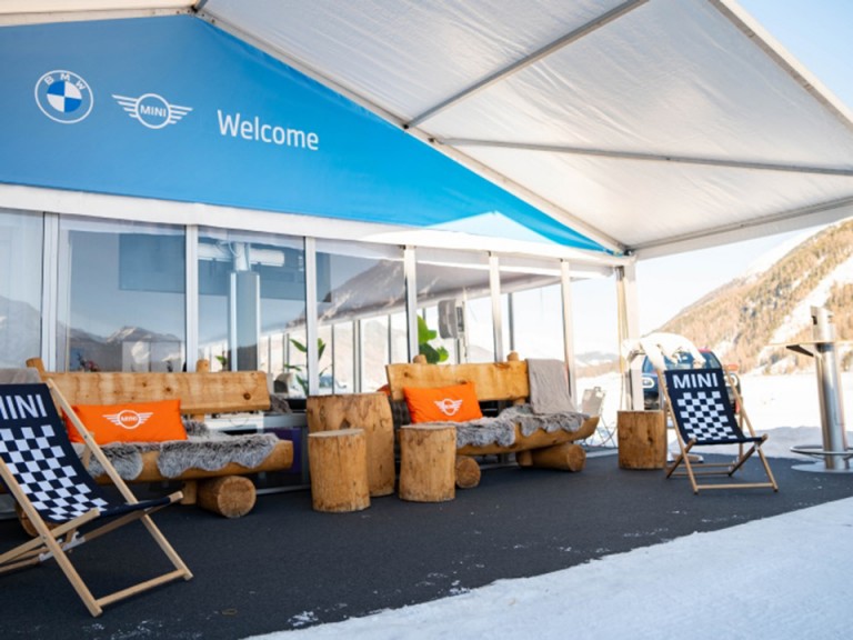 BMW and MINI Winter Cabin