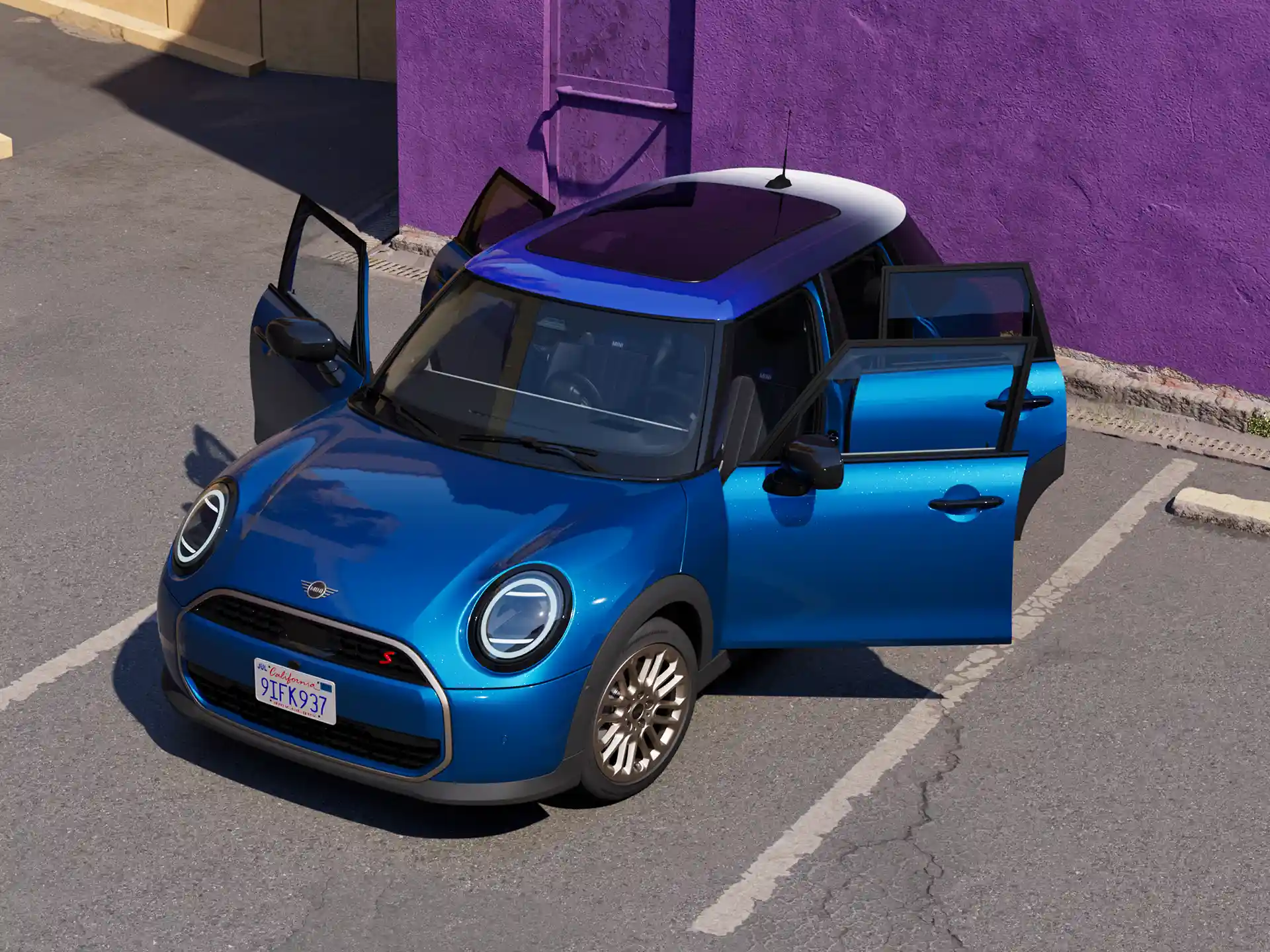 MINI Cooper 5 Porte - Apertura Portiere