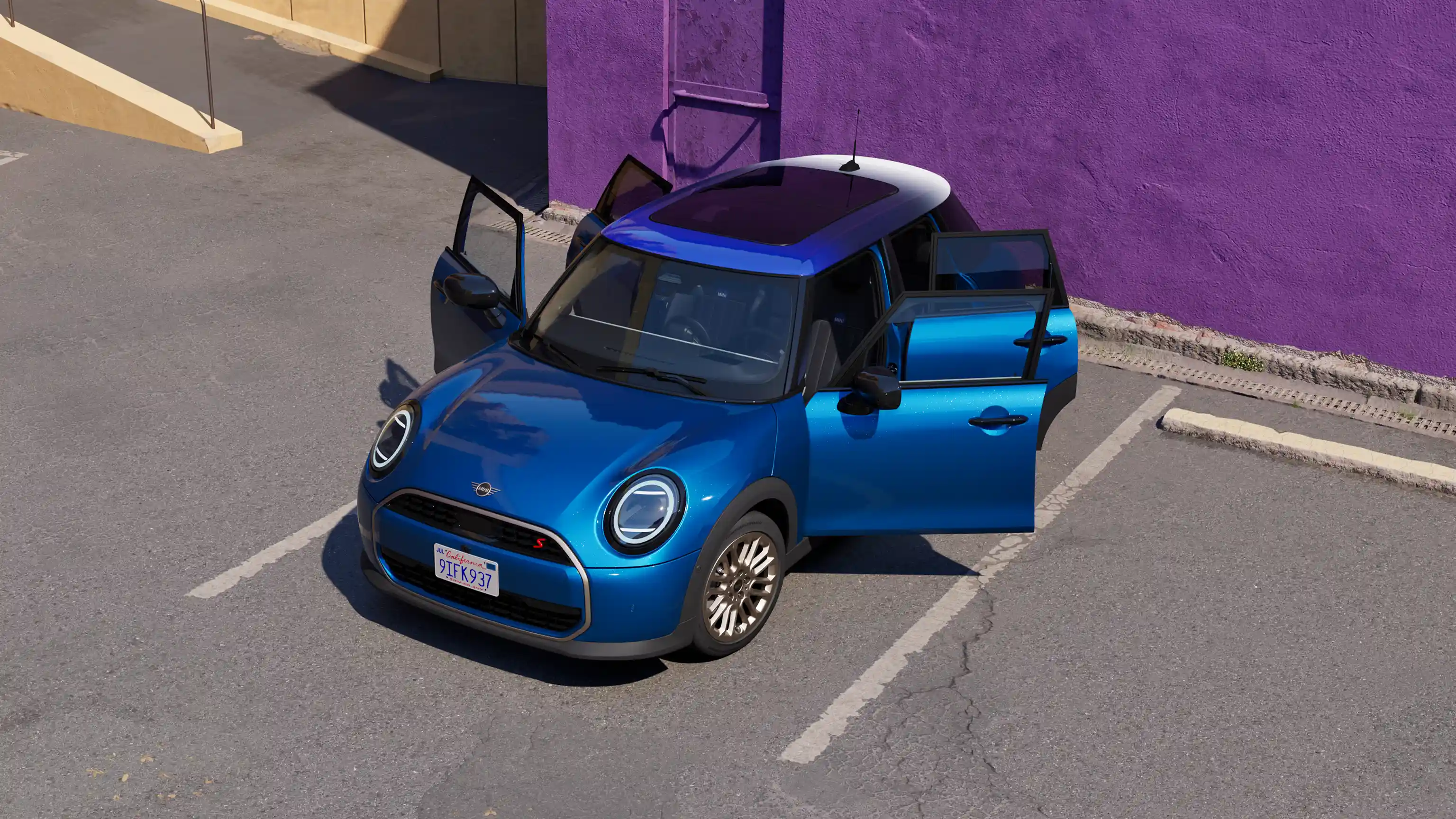 MINI Cooper 5 Porte - Apertura Portiere